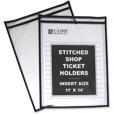 C-Line Shop Ticket Holders, Stitched