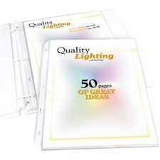 C-Line High Capacity Heavyweight Poly Sheet Protectors