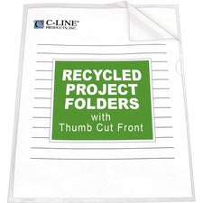 C-Line Recycled Poly Project Folders