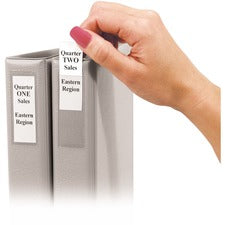 C-Line Self-Adhesive Binder Label Holders