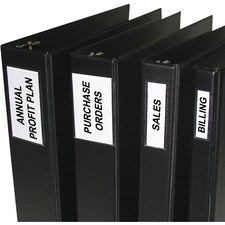 C-Line Self-Adhesive Binder Label Holders