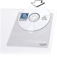 C-Line Self-Adhesive CD Holder