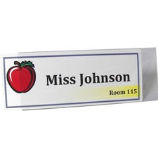 C-Line Heavyweight Rigid Plastic Name Tent Holder