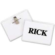 C-Line Clip/Pin Combo Style Name Badges