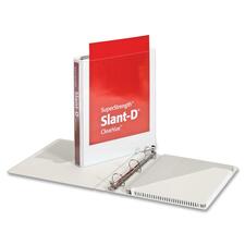 Cardinal SuperStrength ClearVue Locking Slant-D Ring Binder