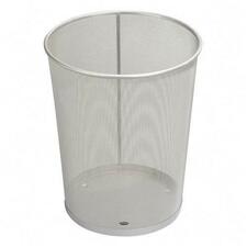 Rolodex Expressions Mesh Metal Wastebasket