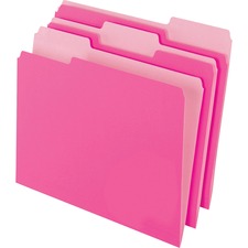 Pendaflex 1/3-cut 2-tone File Folders