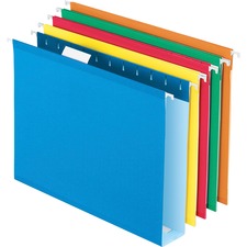 Pendaflex Box Bottom Colored Hanging Folders