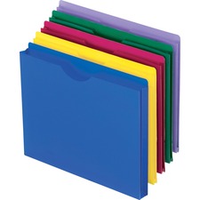 Pendaflex Translucent Poly Letter-size File Jackets