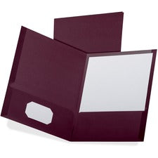 Oxford Linen Twin Pocket Portfolio