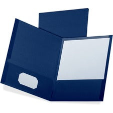 Oxford Linen Twin Pocket Portfolio