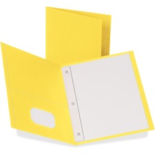 Oxford Twin Pocket 3-hole Fastener Folders