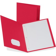 Oxford Twin Pocket 3-hole Fastener Folders