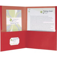 Oxford EarthWise Recycled Twin Pocket Folders