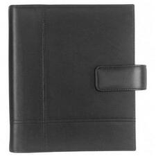 Franklin Covey Crossroads Leather Snap Closure Organizer