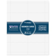 Geographics Inkjet, Laser Print Business Card - 30% Recycled