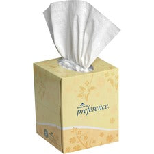 Georgia-Pacific Preference Cube 2ply Facial Tissue
