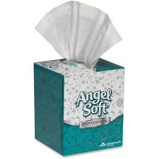 Angel Soft Professional Series Facial Tissue in Cube Box