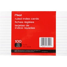 Mead 90 lb Stock Index Cards