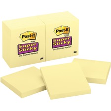 Post-it&reg; Super Sticky Adhesive Notes