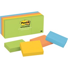 Post-it&reg; Notes Original Notepads -Jaipur Color Collection