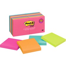 Post-it&reg; Notes Original Notepads - Cape Town Color Collection