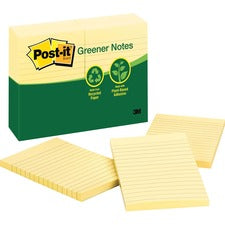 Post-it&reg; Greener Lined Notes