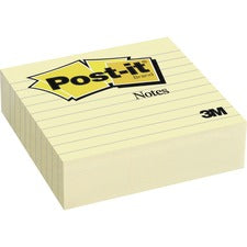 Post-it&reg; Notes Original Lined Notes