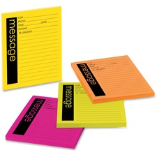 Post-it&reg; Telephone Message Sticky Notepads