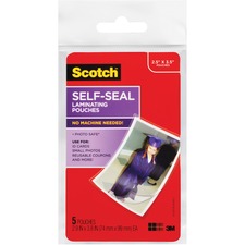 Scotch Self-sealing Photo Laminating Sheets