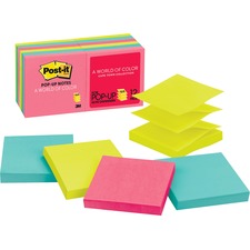 Post-it® Pop-up Notes - Cape Town Color Collection