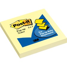 Post-it&reg; Pop-up Dispenser Notes