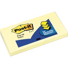 Post-it&reg; Pop-up Dispenser Notes