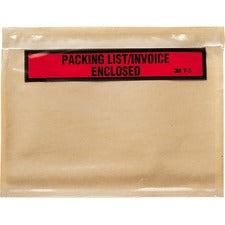 3M Packing List/Invoice Enclosed Top Print Envelopes