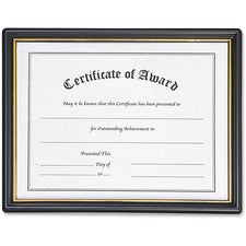 NuDell Plastic Framed Award Certificate