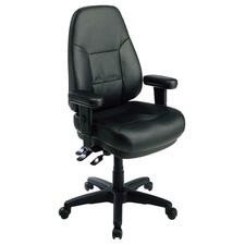 Office Star EL4300 Professional High-Back Leather Chair