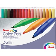 Pentel Arts Fine Point Color Pen Markers