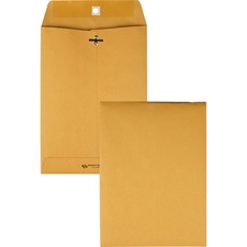 Quality Park Gummed Kraft Clasp Envelopes