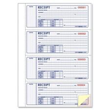 Rediform Hardbound Money Receipt Book