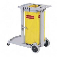 Rubbermaid Cleaning Cart With Vinyl Bag