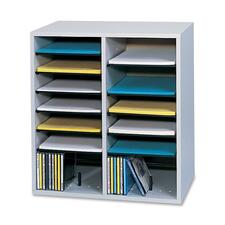 Safco Adjustable Shelves Literature Organizers