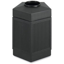 Safco Indoor/Outdoor Pentagon Shape Receptacle