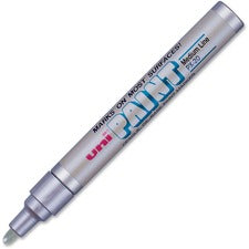uni-ball Opaque Oil-Based Metallic Silver Marker