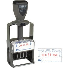 Xstamper Heavy-duty PAID Self-Inking Dater