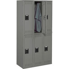 Tennsco Double-Tier Steel Lockers