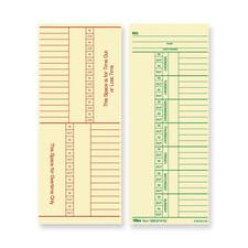 TOPS Named Days/Overtime Time Cards