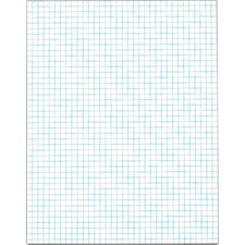 TOPS 4 x 4 Ruled Quadrille Pads - Letter