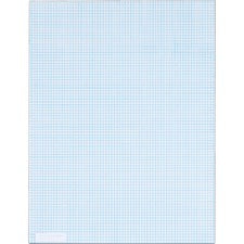 TOPS 8 x 8 Ruled Quadrille Pads - Letter