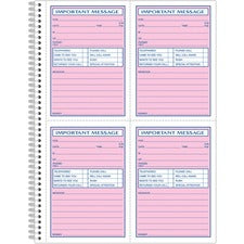 TOPS Carbonless Important Message Book