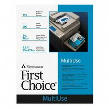 Weyerhaeuser First Choice Multiuse Copy Paper